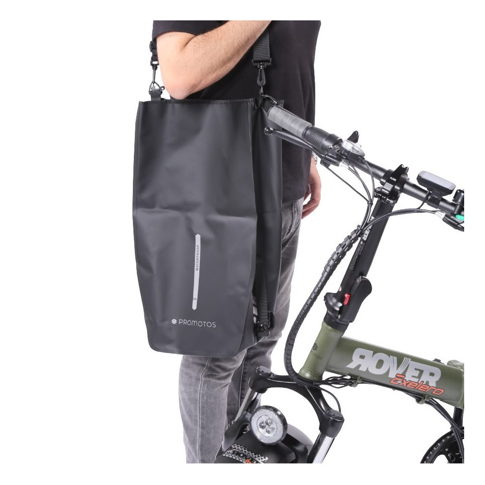 Vélo électrique Promotos Rover-Exelero / 7 vitesses / 800 W / Noir
