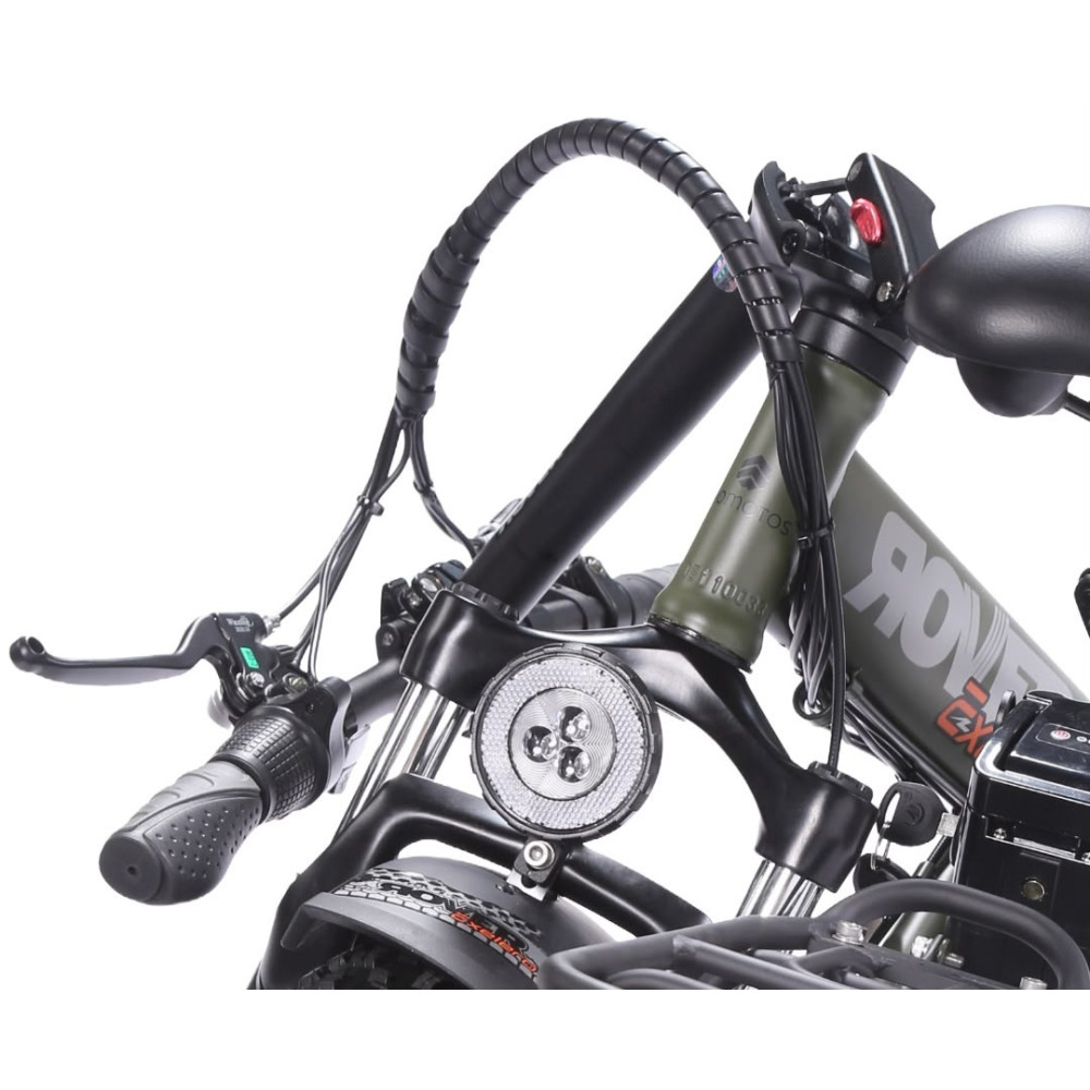 Vélo électrique Promotos Rover-Exelero / 7 vitesses / 800 W / Noir