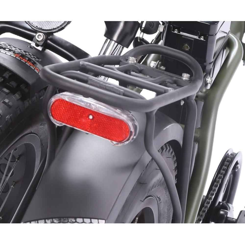 Vélo électrique Promotos Rover-Exelero / 7 vitesses / 800 W / Noir