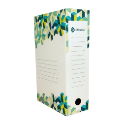 LOT DE 10 BOITE D'ARCHIVE Officeline 2601 / 100mm / Vert