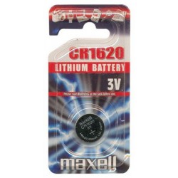 Pile bouton alcaline Maxell CR1620