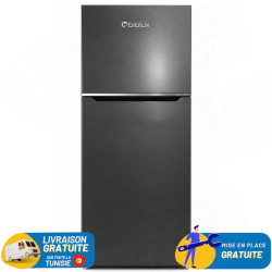 Réfrigérateur double portes BIOLUX 510 Litres De Frost / MOD-DP51 / Dark INOX
