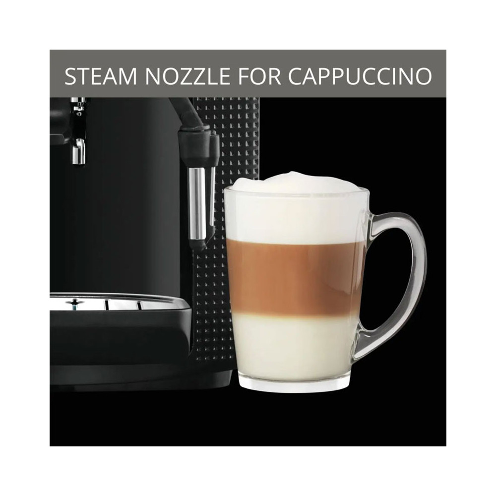 MACHINE À CAFÉ ESPRESSO KRUPS 1.7 Litre / EA815070 / Noir