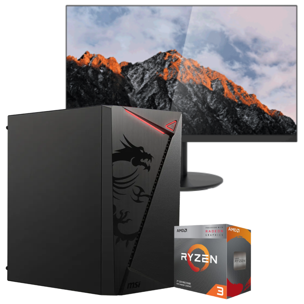 Setup Gamer Special Pc de Bureau Gaming / Ryzen 3 3200G / Vega 8 / 8 Go ...
