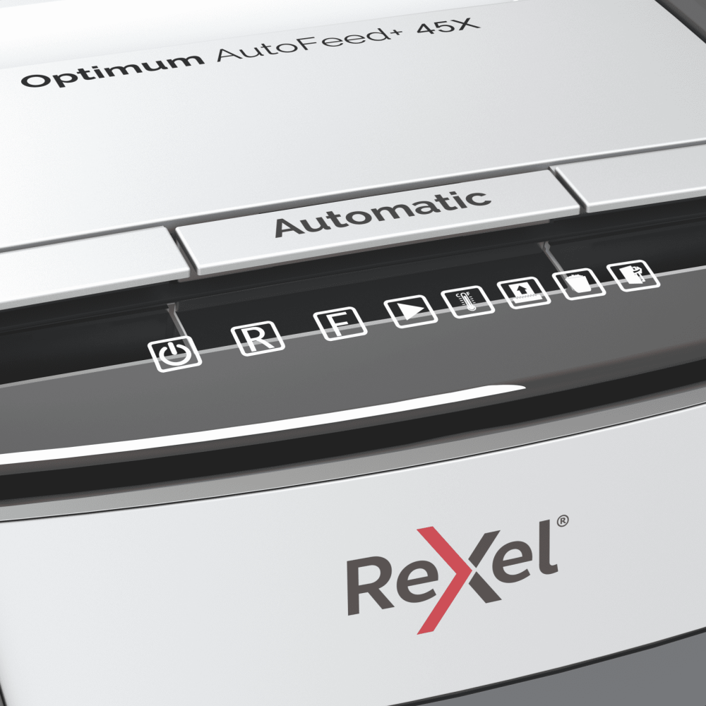 Destructeur De Documents REXEL Optimum AutoFeed 45X Coupe Croisée