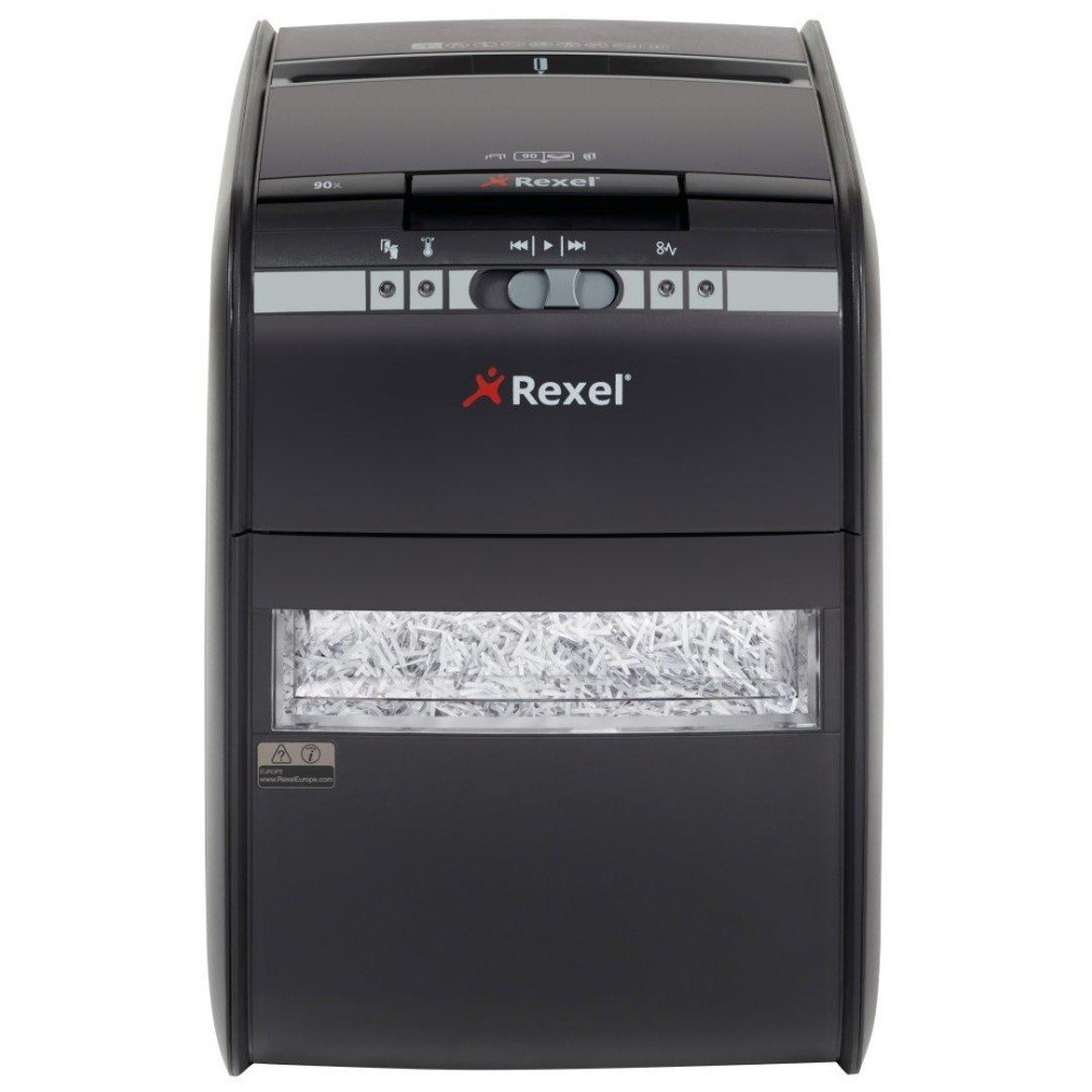 Destructeur De Documents REXEL Optimum Auto+ 90X Coupe Croisée