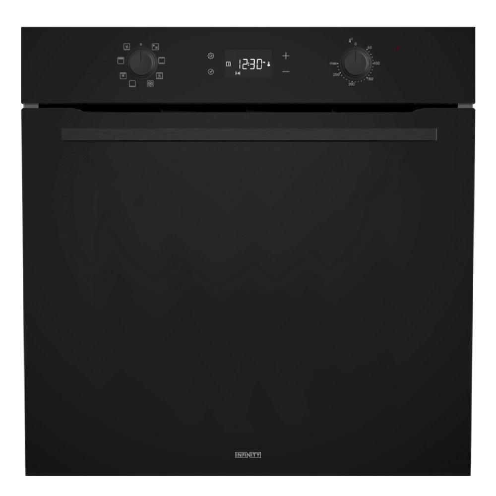 Four Encastrable INFINITY MULTIFONCTION 72 Litres / Noir avec Afficheur