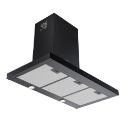 Hotte décorative murale INFINITY 90CM / AGT2023-90B / Noir