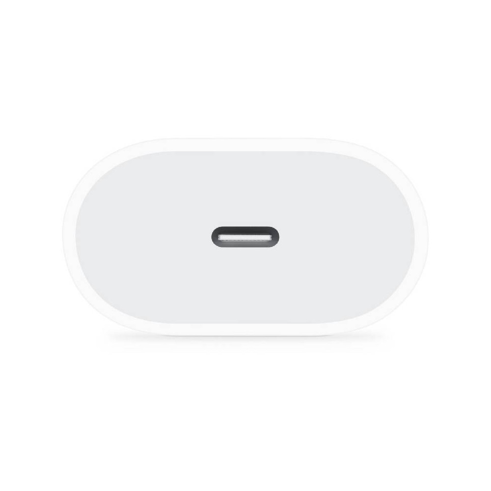 Adaptateur De Charge APPLE TYPE C 20 W Compact / Blanc