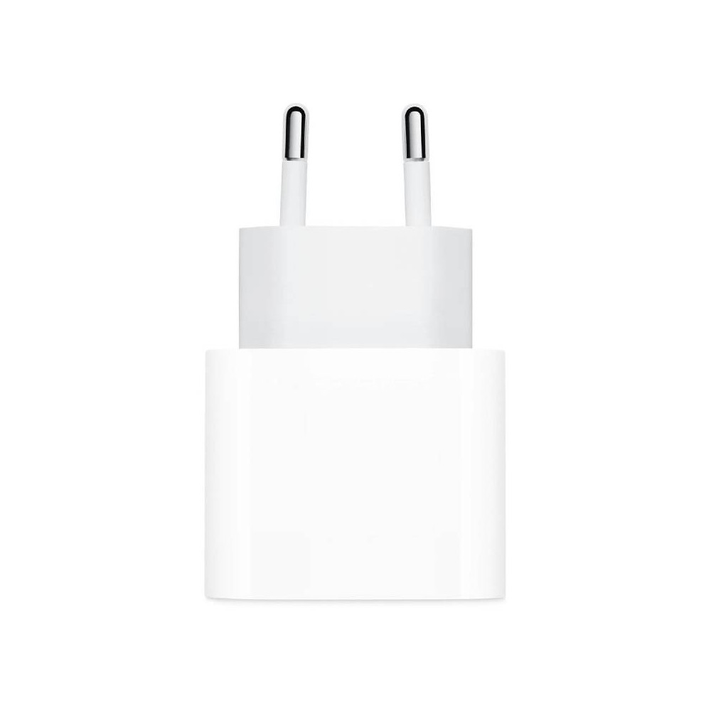 Adaptateur De Charge APPLE TYPE C 20 W Compact / Blanc