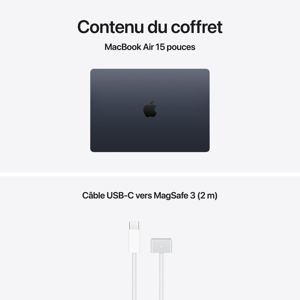 MW0X3FN-A MacBook Air M4 13" 2025 16Go / 512Go SSD / Silver