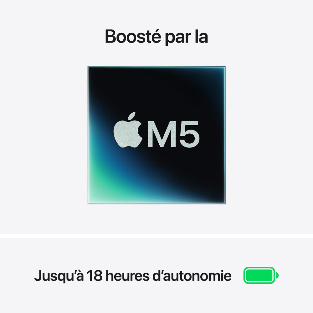 MW0X3FN-A MacBook Air M4 13" 2025 16Go / 512Go SSD / Silver