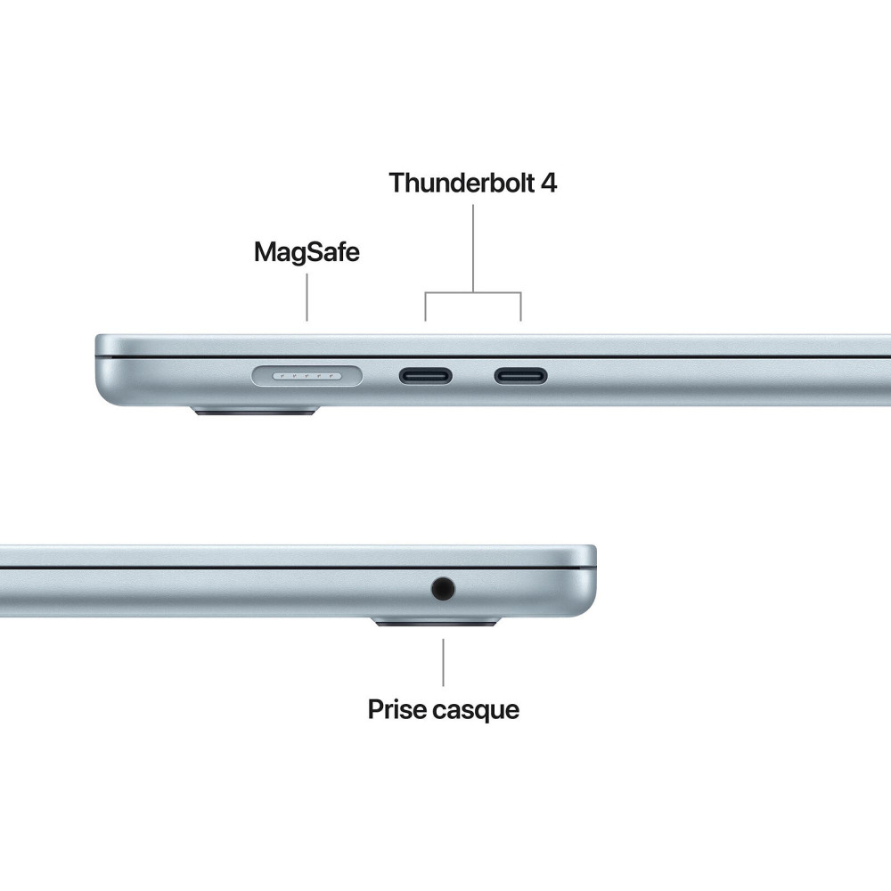 MW0X3FN-A MacBook Air M4 13" 2025 16Go / 512Go SSD / Silver