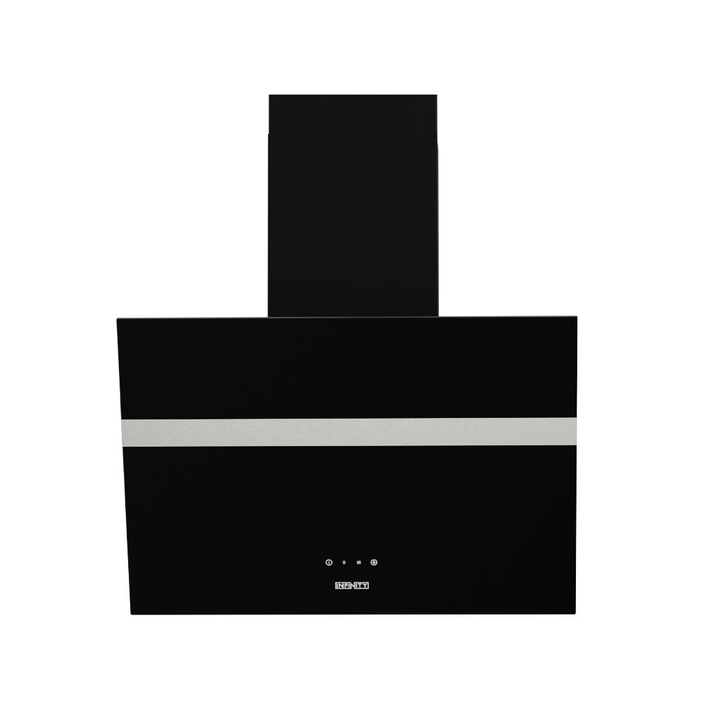 HOTTE DECORATIVE MURALE  INFINITY 60CM / AGW4016-60B / NOIR