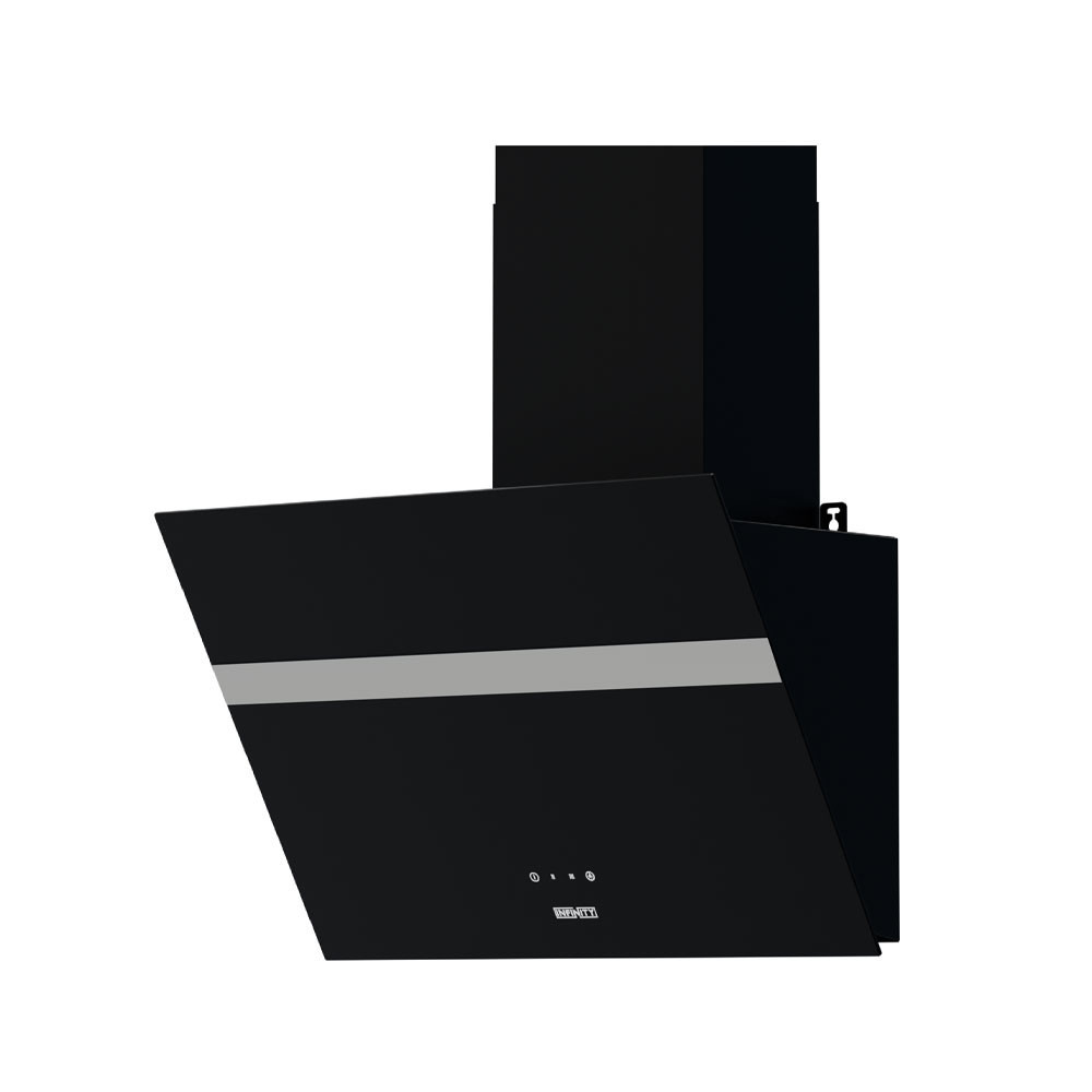 HOTTE DECORATIVE MURALE  INFINITY 60CM / AGW4016-60B / NOIR