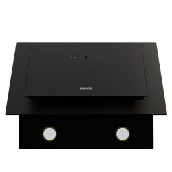 HOTTE DECORATIVE MURALE INFINITY 60CM / NOIR