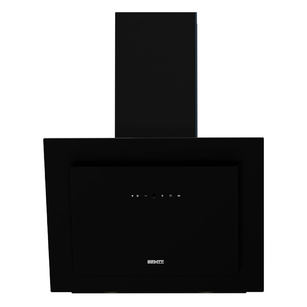 HOTTE DECORATIVE MURALE INFINITY 60CM / NOIR