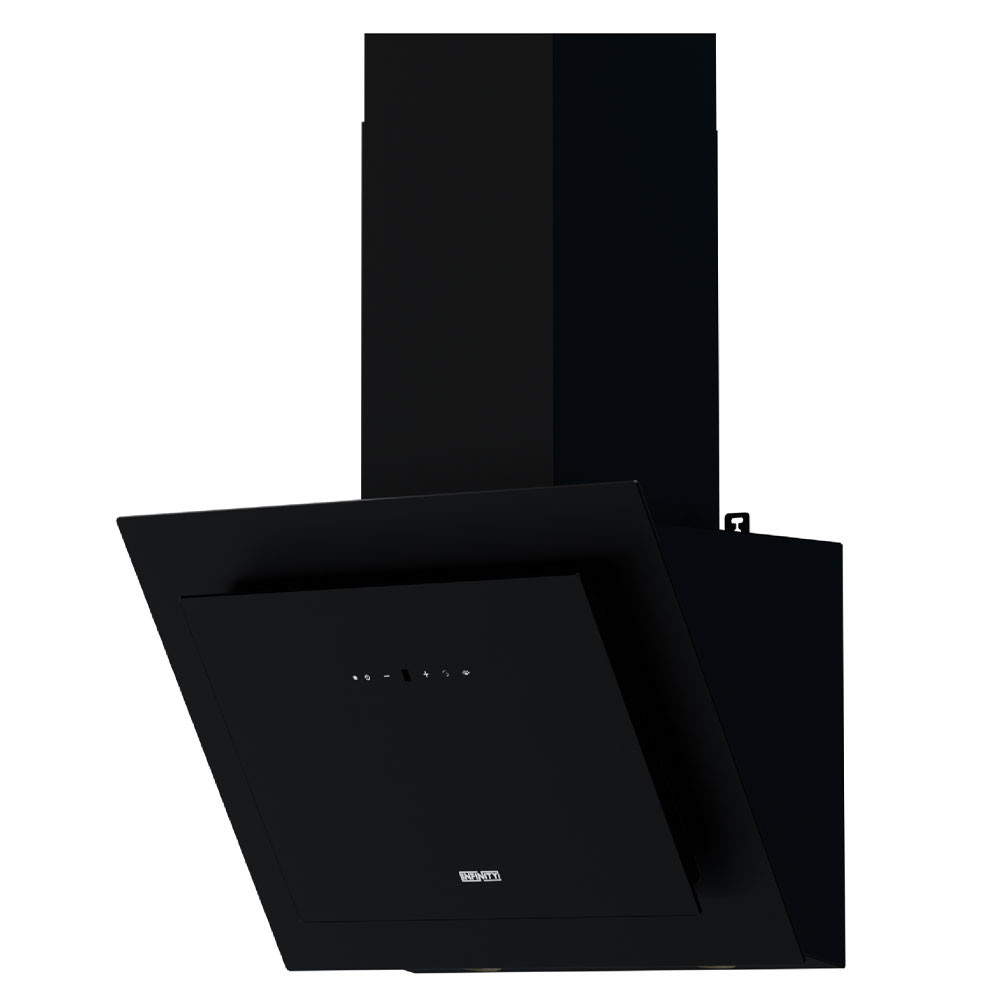 HOTTE DECORATIVE MURALE INFINITY 60CM / NOIR