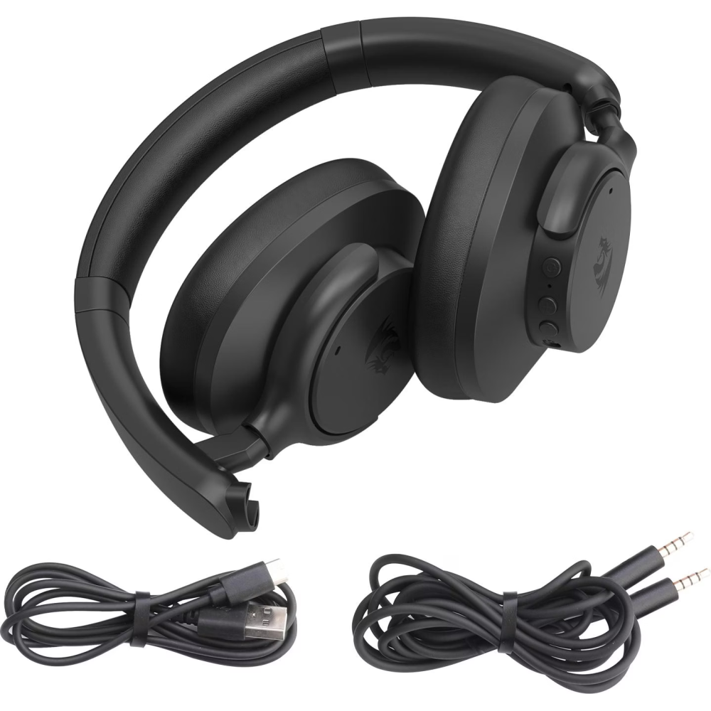 CASQUE SANS FIL REDRAGON VIBECORE 600X H610 / BLACK
