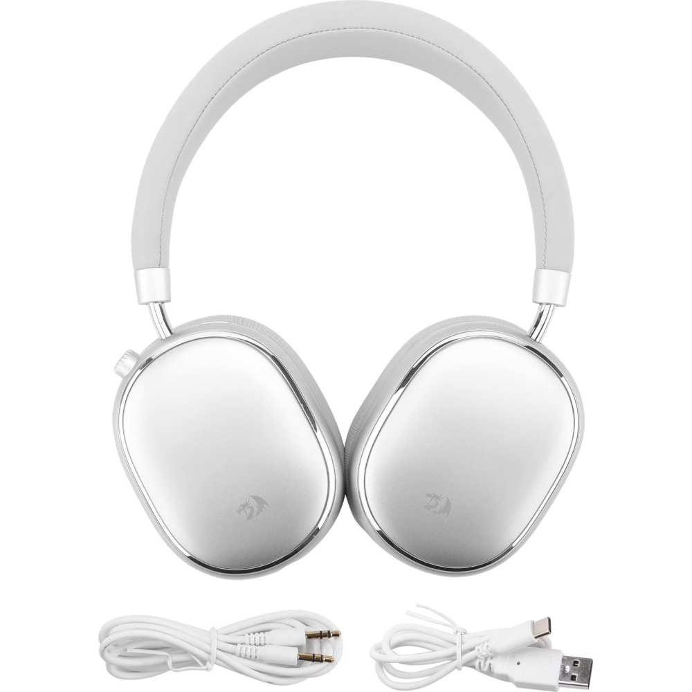 CASQUE BLEUTOOTH REDRAGON VIBECORE 700NC ANC H620 / Blanc
