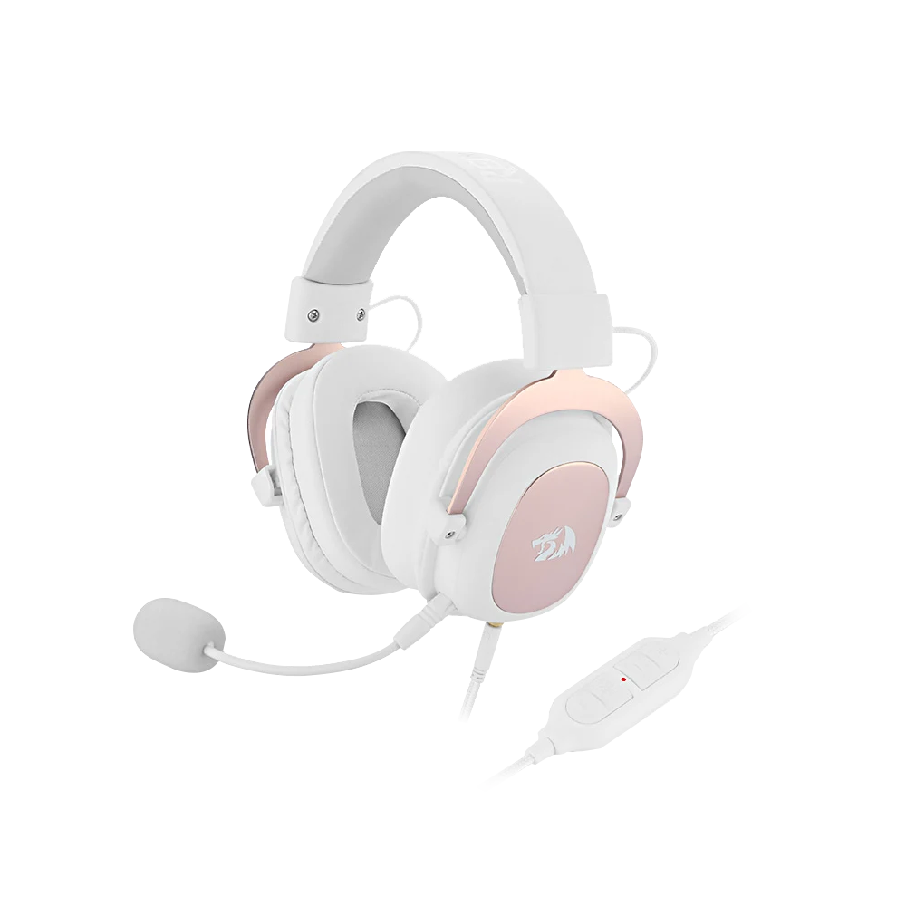 CASQUE FILAIRE REDRAGON ZEUS PRO H510W-PRO 7.1 /  WHITE