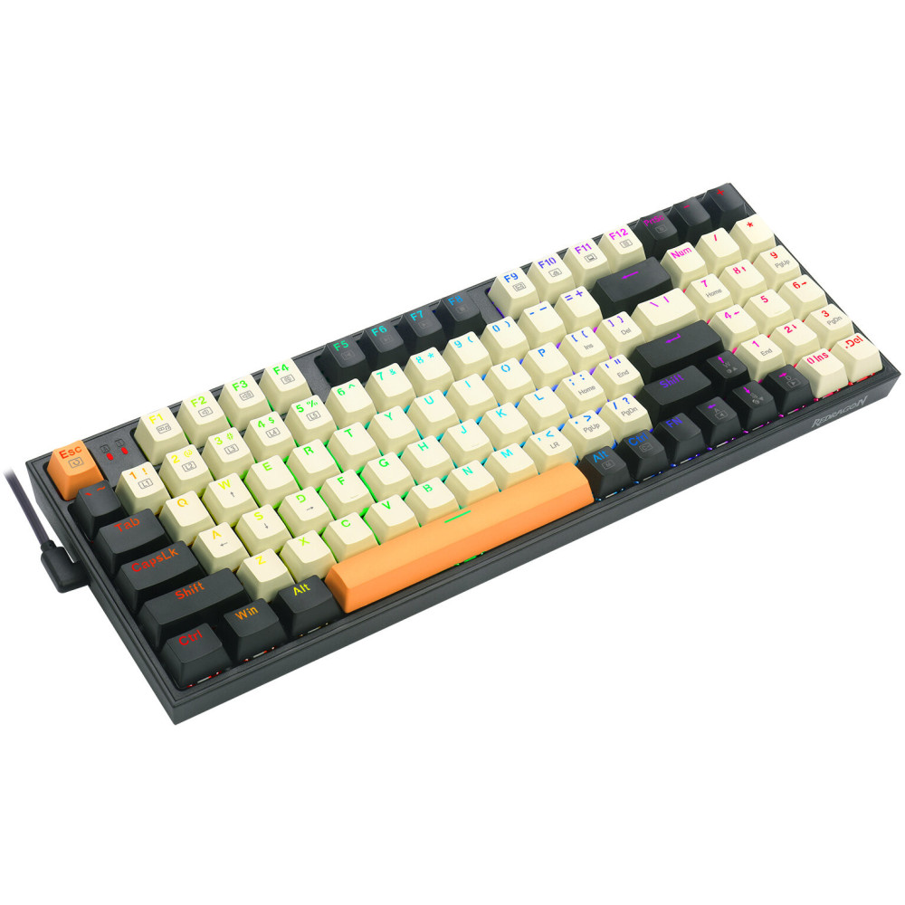 CLAVIER MECANIQUE REDRAGON KITAVA K636CLO-RGB RED SWITCH / Noir