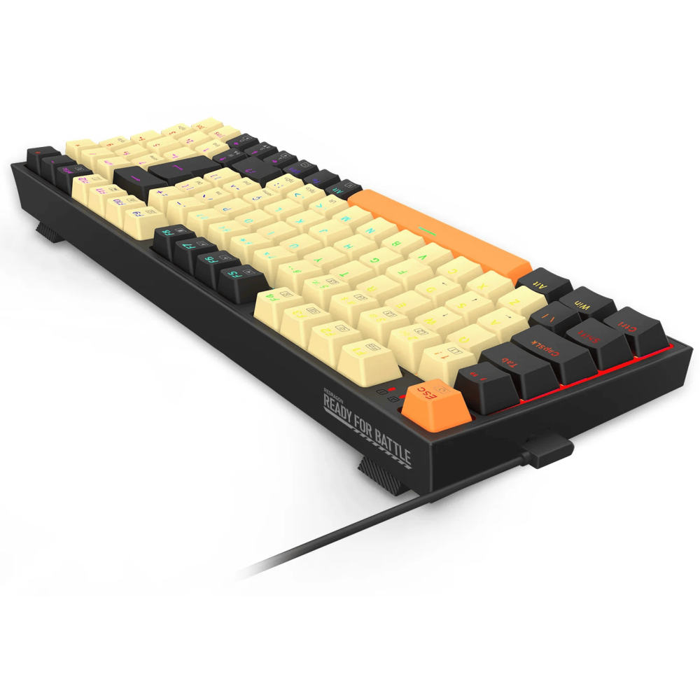 CLAVIER MECANIQUE REDRAGON KITAVA K636CLO-RGB RED SWITCH / Noir