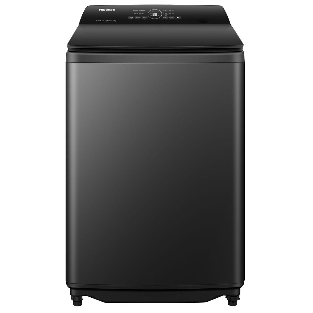 Lave linge Top HISENSE 18kg / WT3I1823UB / Dark Silver
