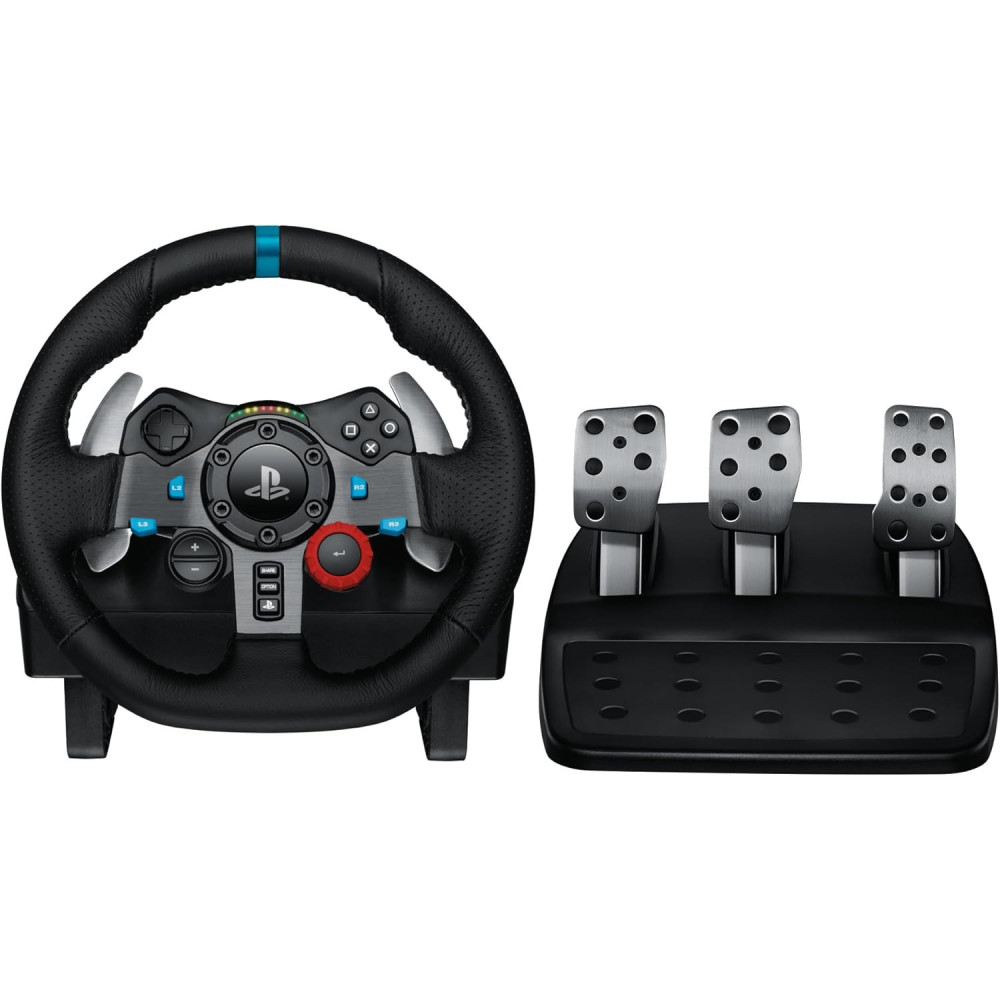 Volant de course Logitech G29 pour PS5-PS4-PS3-PC