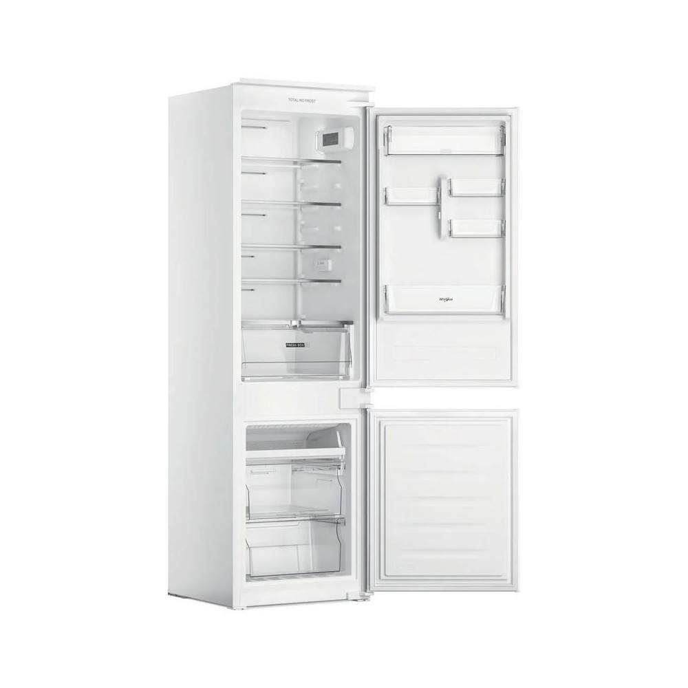 Réfrigérateur Encastrable Whirlpool Combiné No Frost 250 Litres / WHC18T111 / Blanc