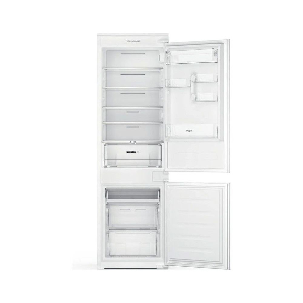 Réfrigérateur Encastrable Whirlpool Combiné No Frost 250 Litres / WHC18T111 / Blanc