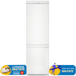 Réfrigérateur Encastrable Whirlpool Combiné No Frost 250 Litres / WHC18T111 / Blanc