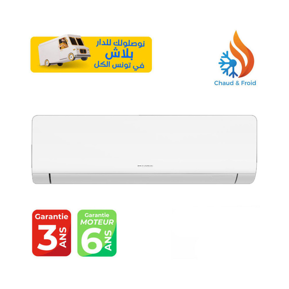 CLIMATISEUR GREE SMART 24 000BTU INVERTER TROPICALISÉ SMART / CHAUD & FROID/ WIFI