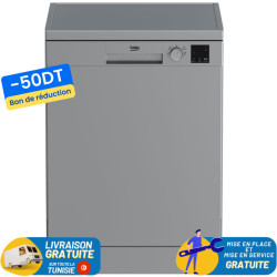 Lave vaisselle BEKO 13 Couverts / Silver + 50 DT BON DE REDUCTION