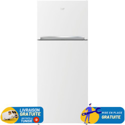 Réfrigérateur BEKO 420 Litres No Frost / Blanc / RDNE480K20HW