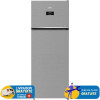 Réfrigérateur Beko No Frost INVERTER Double Portes 455 Litres / RDNG551M20TSX / Silver avec afficheur