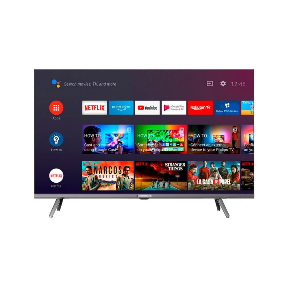 TV 43" TELEFUNKEN E3FQ Full HD QLED GOOGLE TV AVEC RÉCEPTEUR INTÉGRÉ