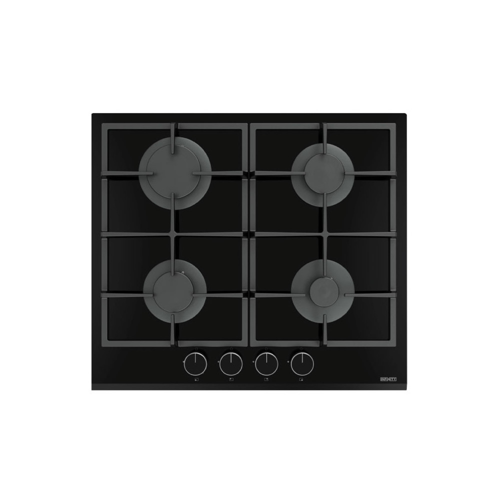 PLAQUE DE CUISSON INFINITY 4 Feux 60CM / H6002P07B / NOIR