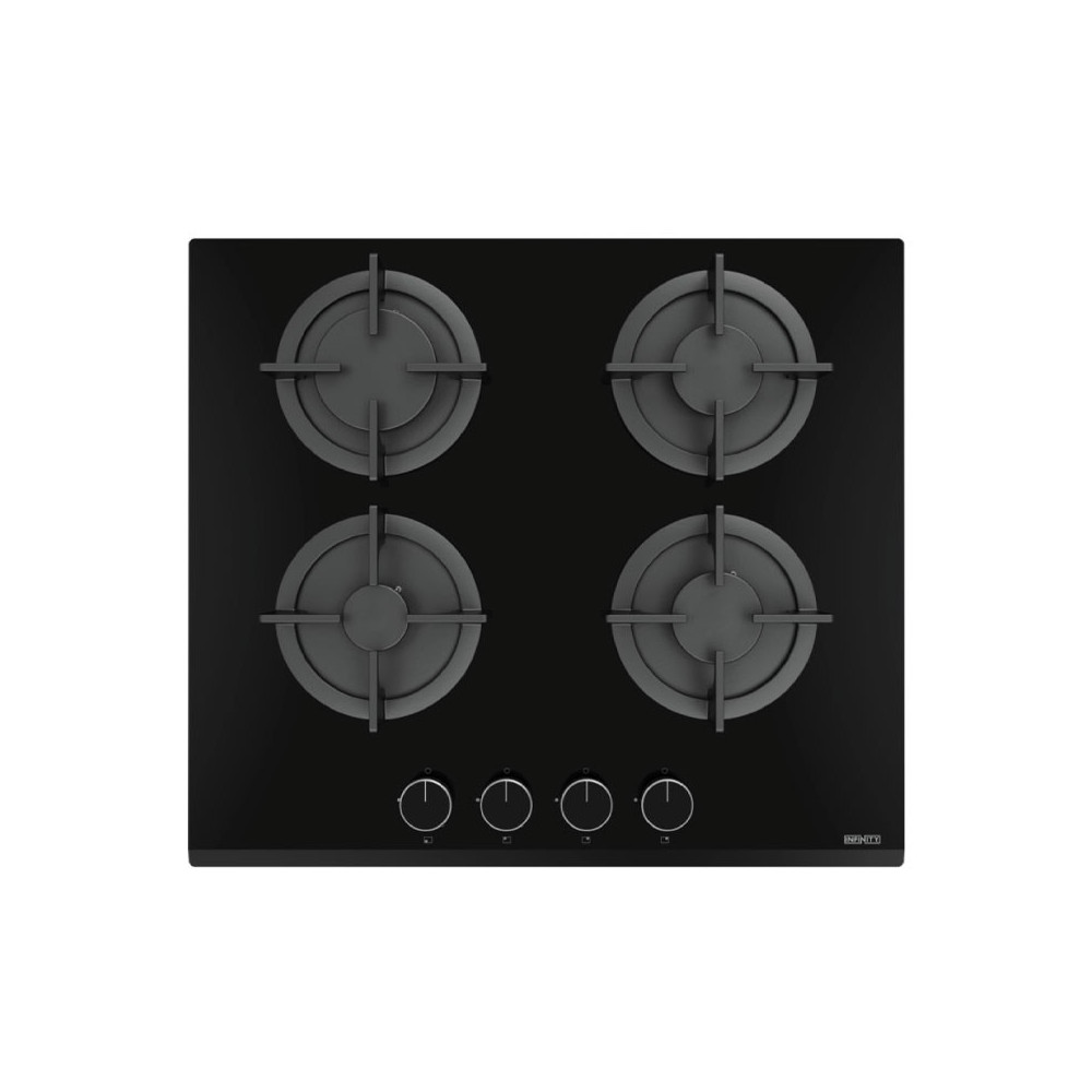 PLAQUE DE CUISSON INFINITY 4F 60CM / H6042P30B / NOIR