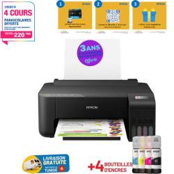 Imprimante Monofonction à réservoir intégré Epson ECOTANK L1250 / Wifi / Noir