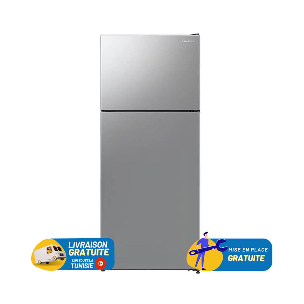 REFRIGERATEUR SAMSUNG No Frost INVERTER Double Portes 392 Litres / INOX