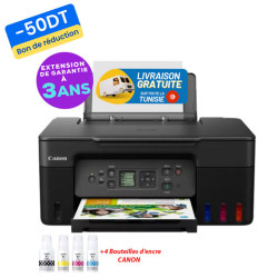 Imprimante Multifonction réservoir intégré CANON PIXMA G3470 Couleur Wifi 3en1 Noir