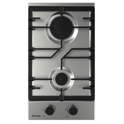 PLAQUE DE CUISSON FOCUS 2 FEUX 30 CM / QUADRA-32  / INOX
