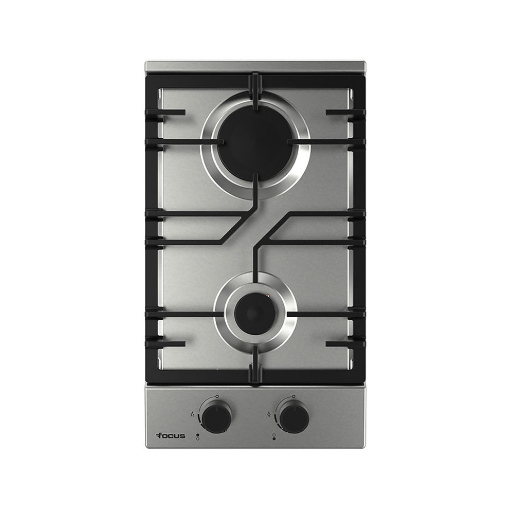 PLAQUE DE CUISSON FOCUS 2 FEUX 30 CM / QUADRA-32  / INOX