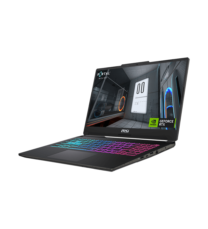 Pc Portable Gamer MSI Cyborg 15 A13U / i5-13420H / RTX 3050 4G / 16 Go DDR5 / 512 Go SSD / Noir