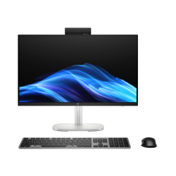 PC de Bureau All-in-One HP 22-dg0009nk / N100 / 8 Go DDR5 / Noir