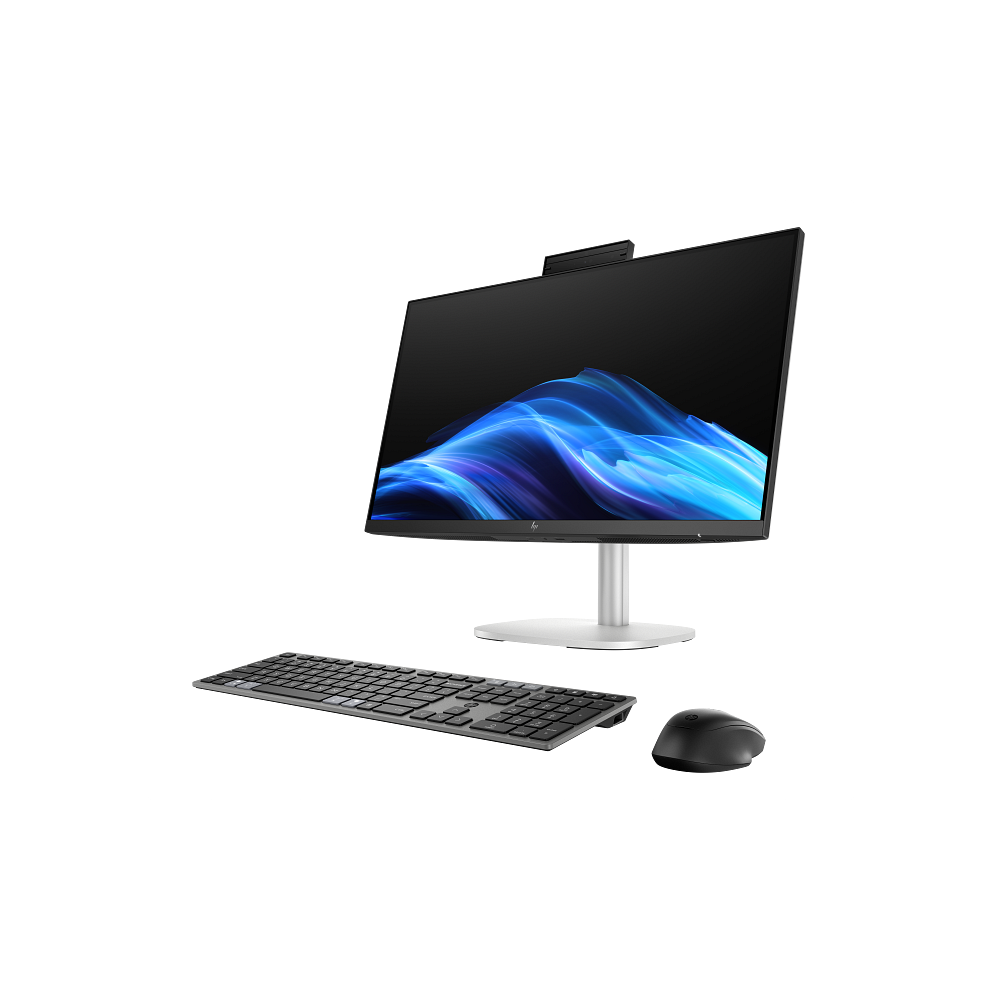 PC de Bureau All-in-One HP 22-dg0009nk / N100 / 8 Go DDR5 / Noir