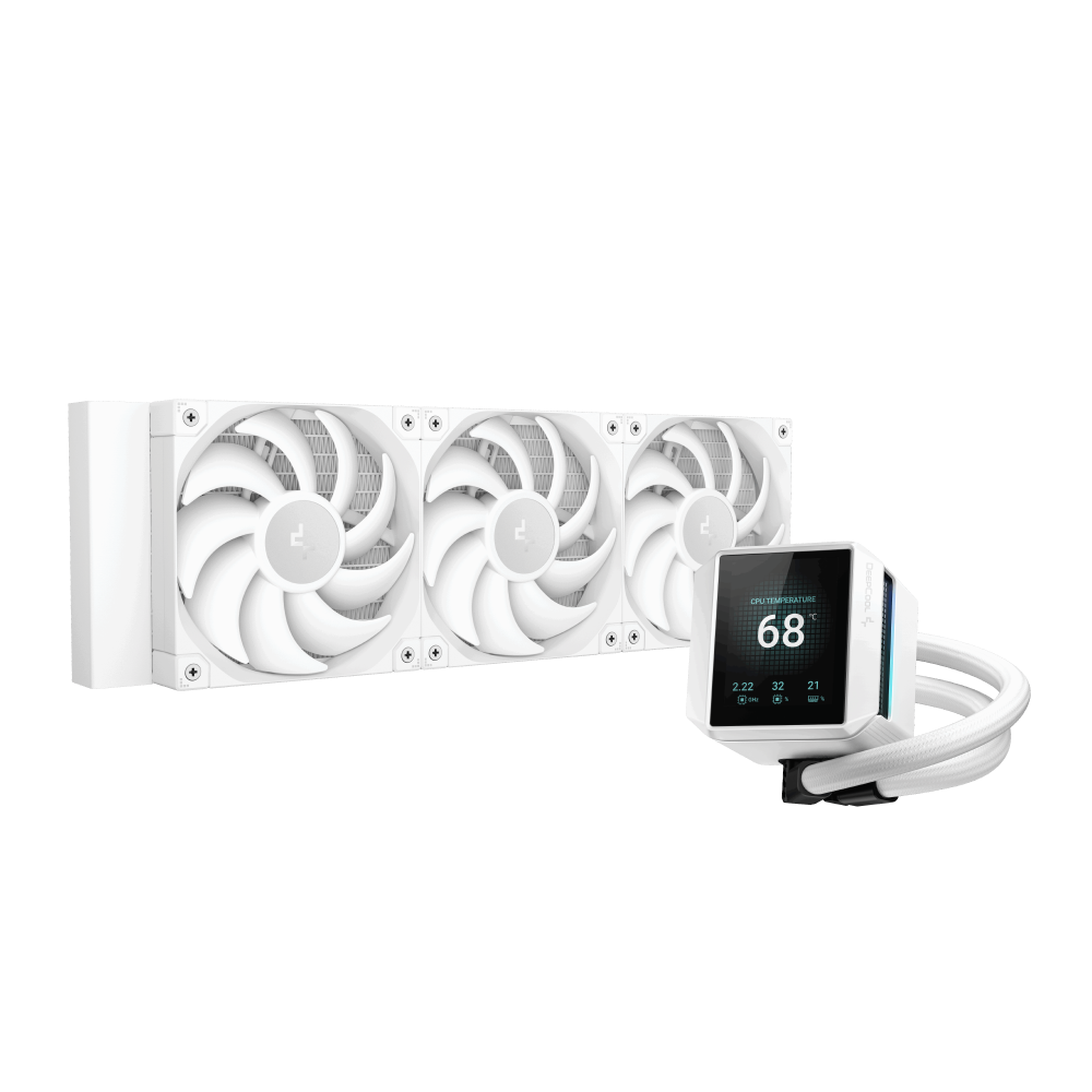 Refroidisseur d'air pour processeur DeepCool MYSTIQUE 360 / Blanc