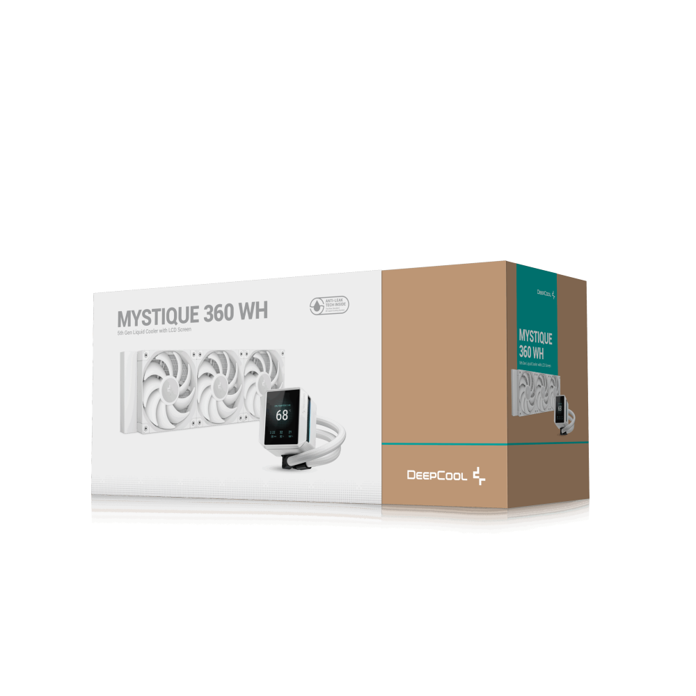 Refroidisseur d'air pour processeur DeepCool MYSTIQUE 360 / Blanc