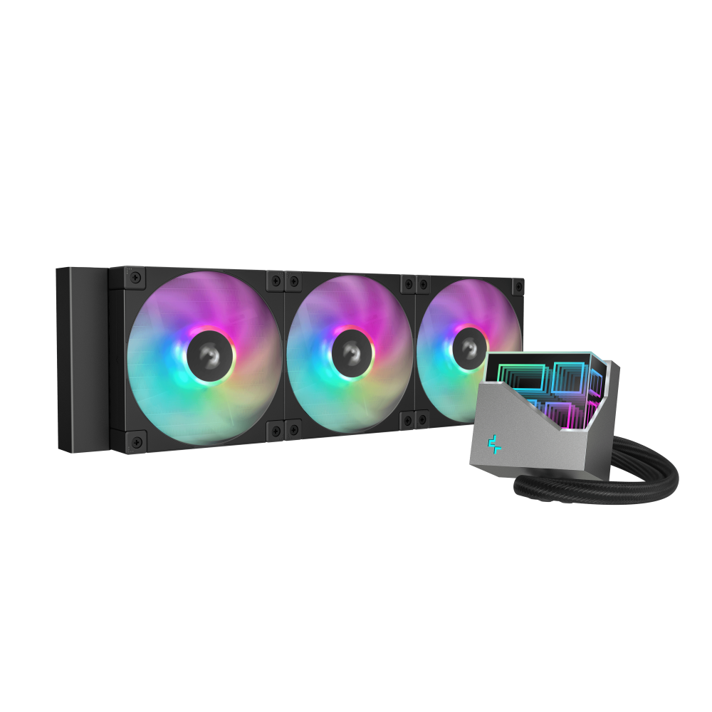 Refroidisseur d'air pour processeur DeepCool LT360 | 360mm / Noir